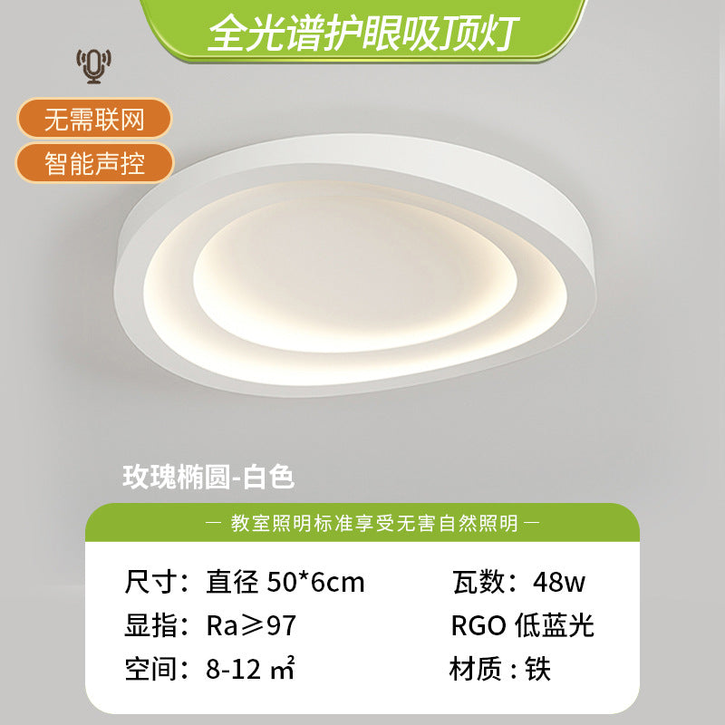 Bedroom light 2025 new minimalist ceiling lamp modern minimalist home advanced eye protection room master bedroom lighting