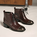 spring/autumn new arrival: plus-size fashion leather boots for women (sizes 36-43). wholesale available. dropshipping to  and