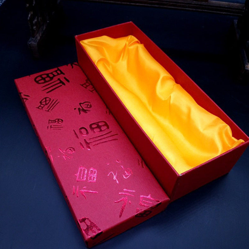 Wholesale car pendant box, blessing gift box, car hanging packaging box, classical red hanging ornaments, special gift box, car decoration box