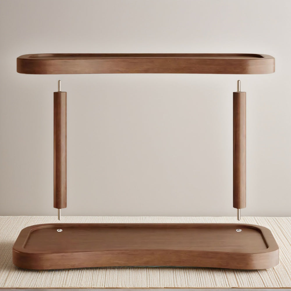 Cup holder desktop storage rack countertop double-layer storage rack tea set rack coffee cup water cup desk display rack