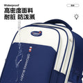 , stylish british-style elementary school backpack for grades 1-6, designed for both girls and boys. features a load-reducing, spine-protecting design, perfect as a kids' backpack