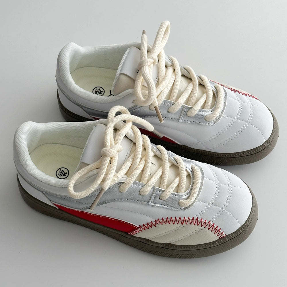 2026 summer new arrivals: unique designer sneakers for women - perfect with skirts, white canvas shoes, versatile student style, athletic & casual footwear