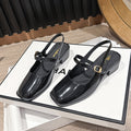 High-heeled sandals spring and summer new arrival baotou women's easiest for match mary jane thick heel fashioneasiest for match