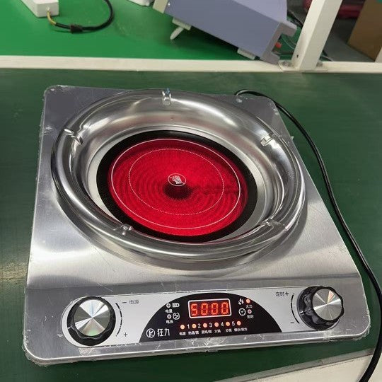Crystal furnace concave electric ceramic stove 5000 high firepower for home commercial energy saving