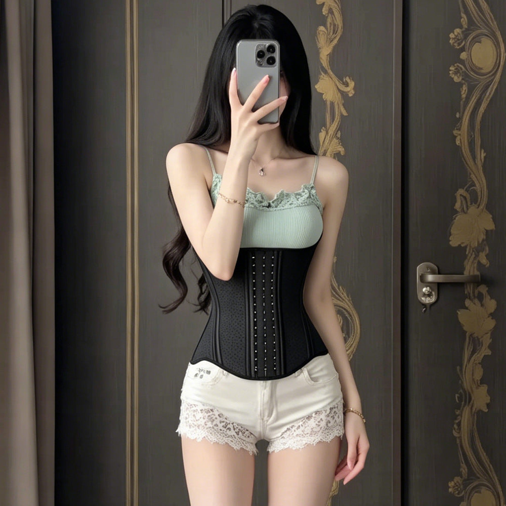 19-bone [carefully selected] latex body shaping belt, sports waist support, fitness waistband, tight abdominal belt for women to slim waist after childbirth