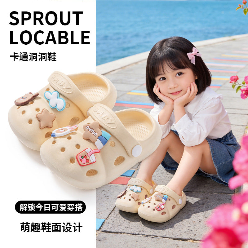Eva kids' clogs - summer soft sole anti-slip sandals for baby girls and boys (toddlers & infants) - ages 01-2-3 years