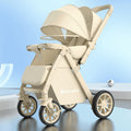 Supreme edition - cappuccino - four rubber wheels - two-way - one-hand foldable