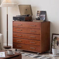 Bedside table for home bedroom with lock storage cabinet small storage cabinet movable bedside shelf for rental room