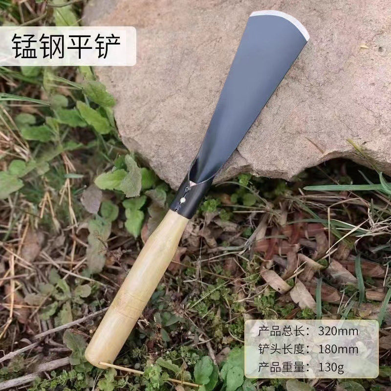 Vegetable planting handy gadget manganese steel small shovel, flower planting, vegetable planting tools, digging wild vegetables, florals, weeding, digging soil, furnace suit