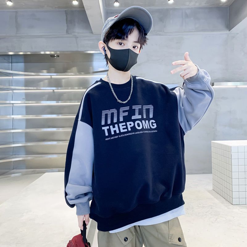 Kids' boys' sweatshirt - spring/autumn  new collection - toddler & little boy's spring/autumn style - baby boy's spring top