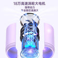 Foldable hair dryer - portable, negative ion, damage-free, perfect for home, dorm, and travel