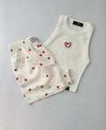 Women's vest shorts wholesale top and shorts set new tops and pants for women wholesale tops