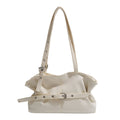2026 early spring hot-selling chic handbag - women's unique leather belt-embellished high-end underarm bag - large capacity commuter bag