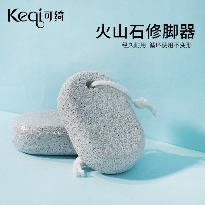 Keqi foot grinding stone processing personalized volcanic stone foot grinder oem oem foot bath foot scrub tool oem