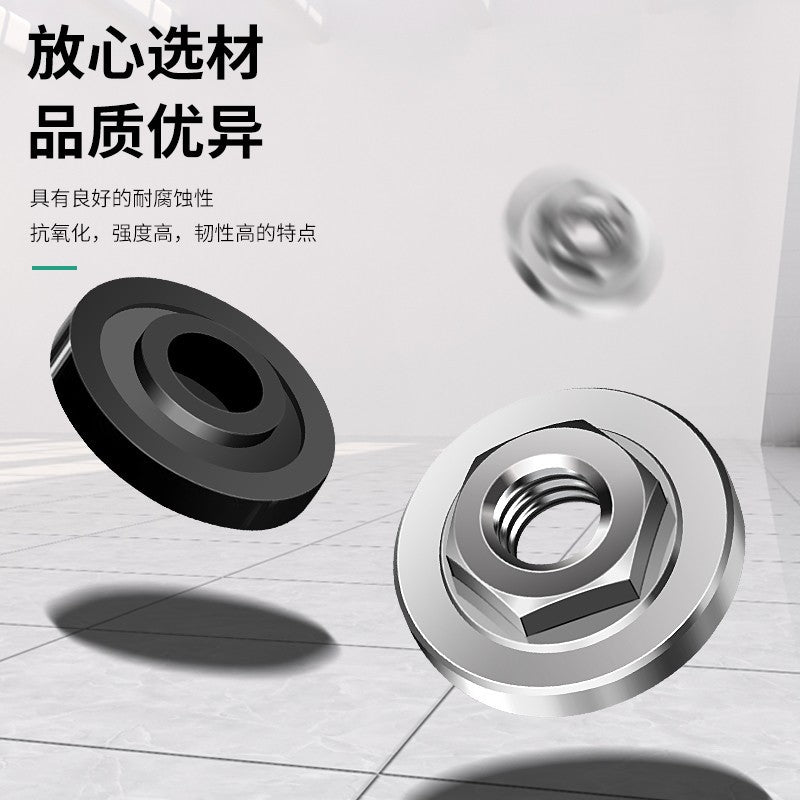 Baolian 100 Angle Grinder Press Plate Hexagonal Modified Head Cutting Machine Hand Grinder Nut Universal Grinder Gland