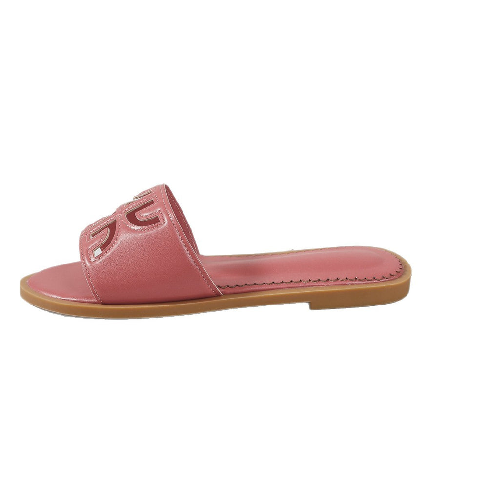 2026 new summer fashion flat sandals - women's one-strap beach slippers for travel