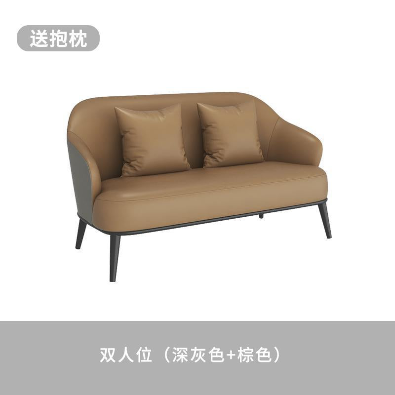 Reception table and chair combination sales office accessible luxury hotel balcony casualcasual beauty salon sofa single person negotiation meeting