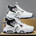 2025 new spring men's chunky sneakers: trendy, breathable, and height-boosting athletic shoes for a stylish and comfortable look