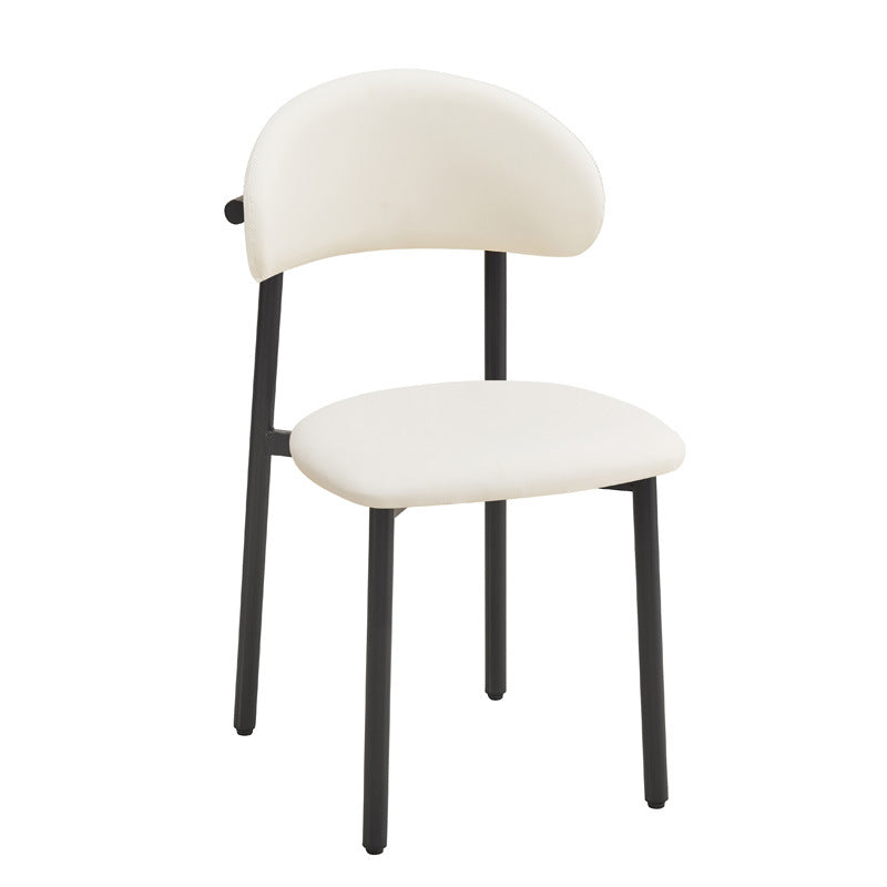 Luxury dining chair - home, leather cushion, casual chair, hotel reception chair, commercial banquet chair, dining chair
