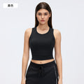 Sleeveless sports vest women's tight slimming look running training yoga clothes free to wear bra fitness clothes topsd26003