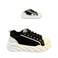 Men's skate shoes - spring 2026 new collection: breathable, athletic, casual sneakers for teens - chunky sole, trendy, versatile white sneakers for men