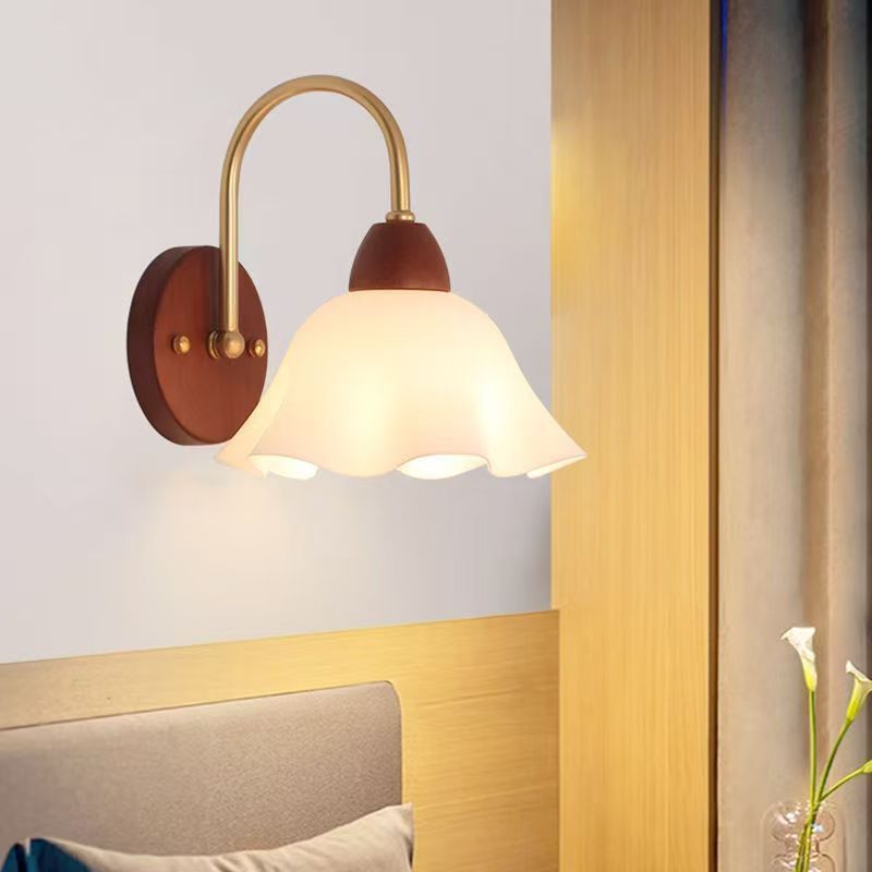 modern minimalist bedside wall lamp, wall-mounted sconce, stairway indoor wall light, mid-century modern bathroom wall sconce