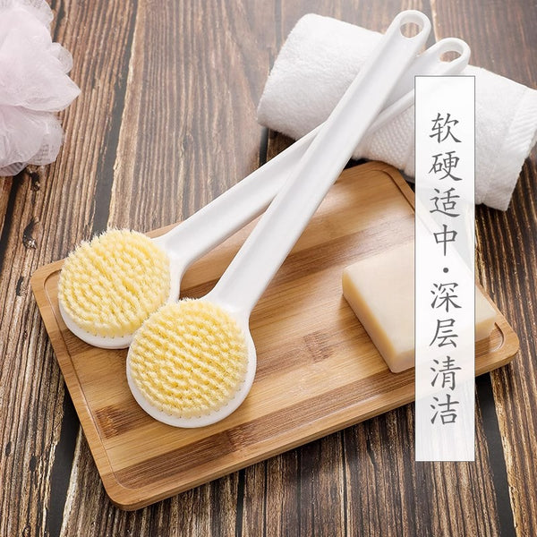 New long-handled bath brush, adult soft-haired back rubbing, not asking for an artifact brush, back rubbing bath rubbing mud bath towel