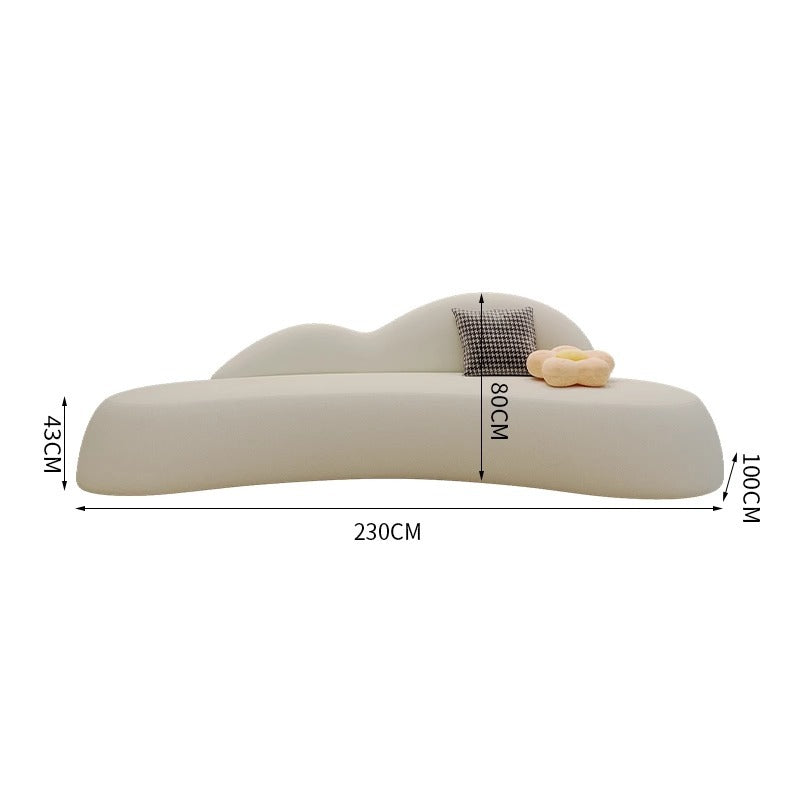 Accessible luxury cream cloud coffee table living room for home  new arrivalcasual modern small apartment normcore tea table tea table