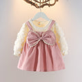 Girls' autumn dress new arrivals: stylish princess dresses for baby girls' first birthday and autumn wear