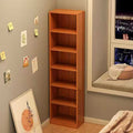 Bookshelf storage rack floor-standing simple for home multi-layer living room cabinet storage cabinet narrow slit small bookcase wall storage