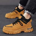 Martin boots men's shoes 2024 new spring non-slipwaterproofabrasion resistantworkwear boots men outdoor high-top sports sneakers