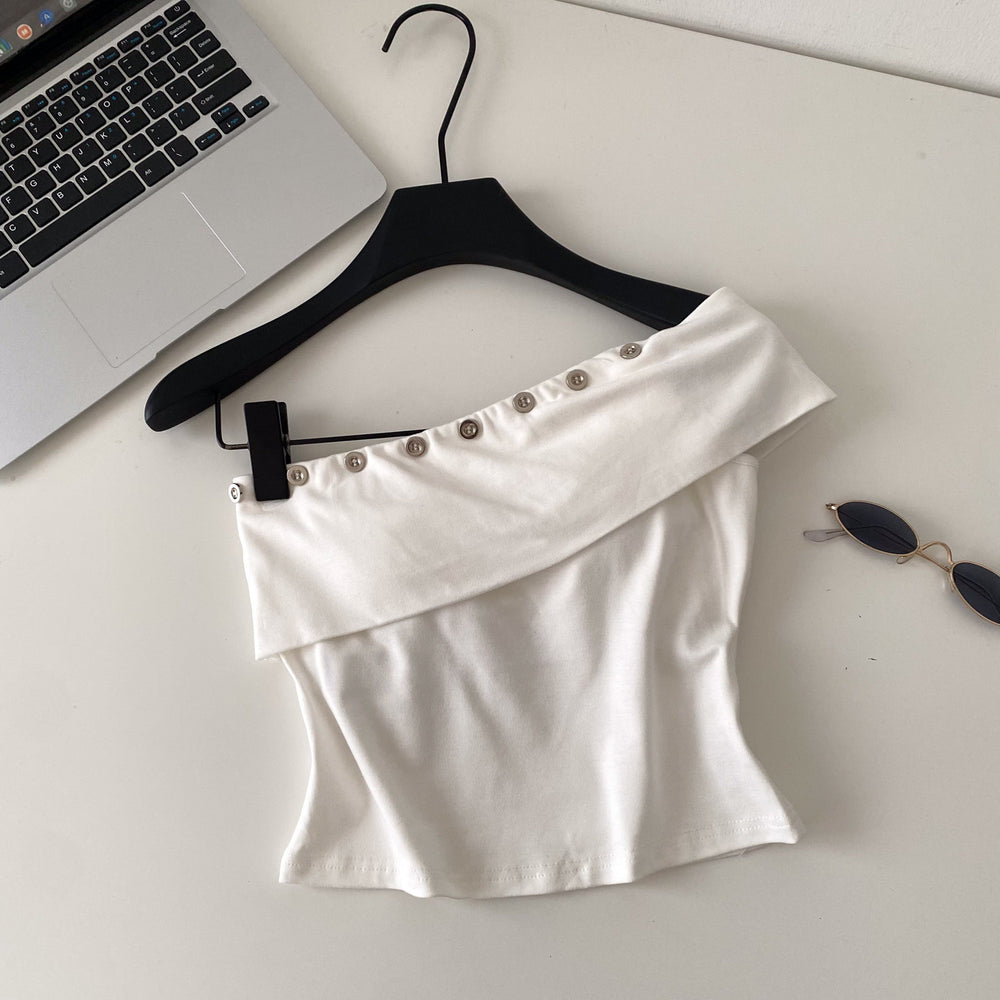 Xiaoxiangfeng wear women's classy sense rose printinghalter sleeveless vest women's summereasiest for match bottomknittingtops