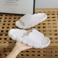 Yunduo home slippers all year roundcasualplaid indoor dormitory bath non-slip soft thick sole outwear sandals women