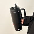 Twilight ice king cup 316 stainless steel thermos cup high-looking large-capacity cold-keeping straw cup outdoor sports water cup