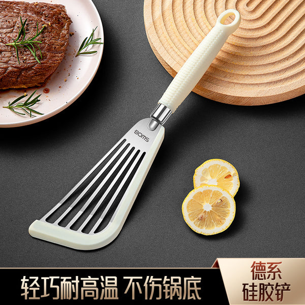 Fried fish shovel clip butterfly silicone shovel household kitchen frying shovel spatula high temperature non-stick pan frying steak leak shovel kitchen utensils