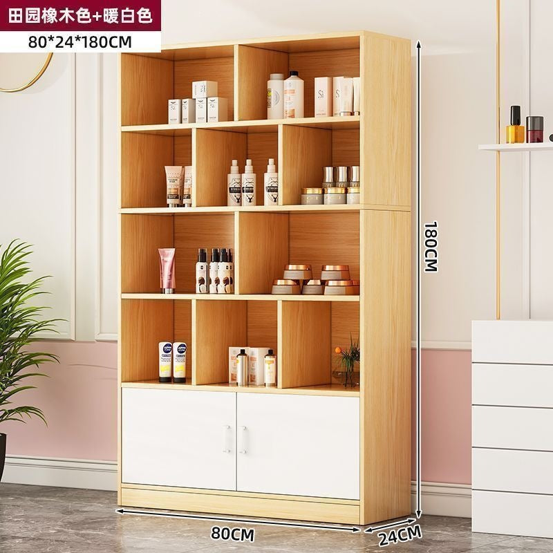 Cosmetics display cabinet, beauty salon product display cabinet, wine cabinet, supermarket, nail salon display rack, multi-layer storage rack