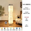 new imitation marble cream style vertical hotel b&b decorative lamp scandinavian house elegant displaced floor lamp