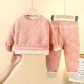 Tzxfsq08-pullover suit-peach pink