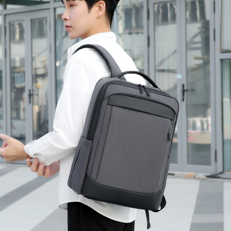 Cross-border business leisure laptop backpack USB charging business trip student travel mountaineering cycling computer bag