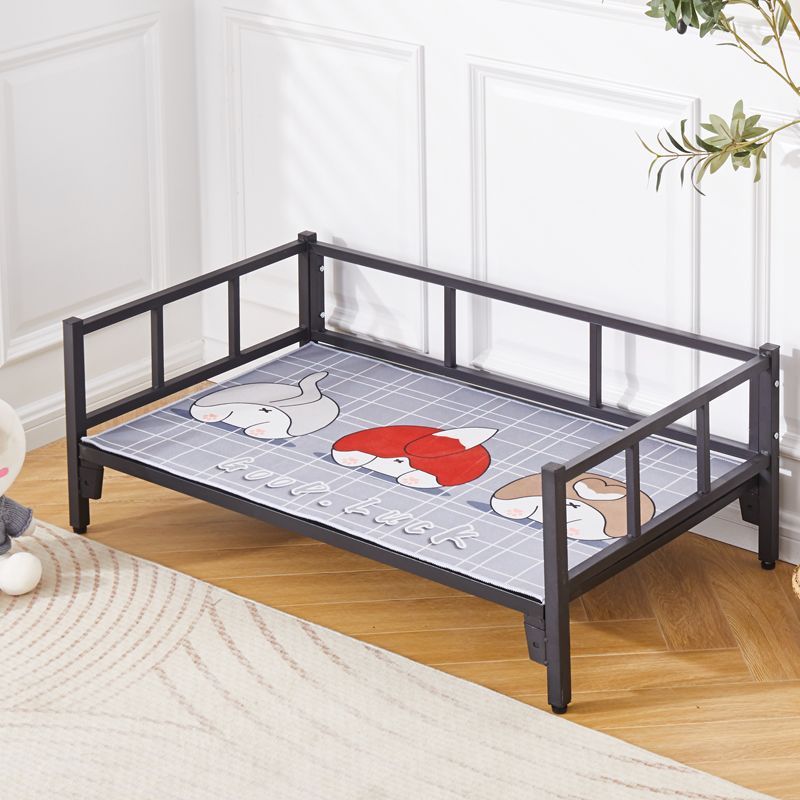 Pet iron bed neutral dog house bed off the subway art large, medium and small dogs teddy french fighting all year roundneutral dog house bed frame