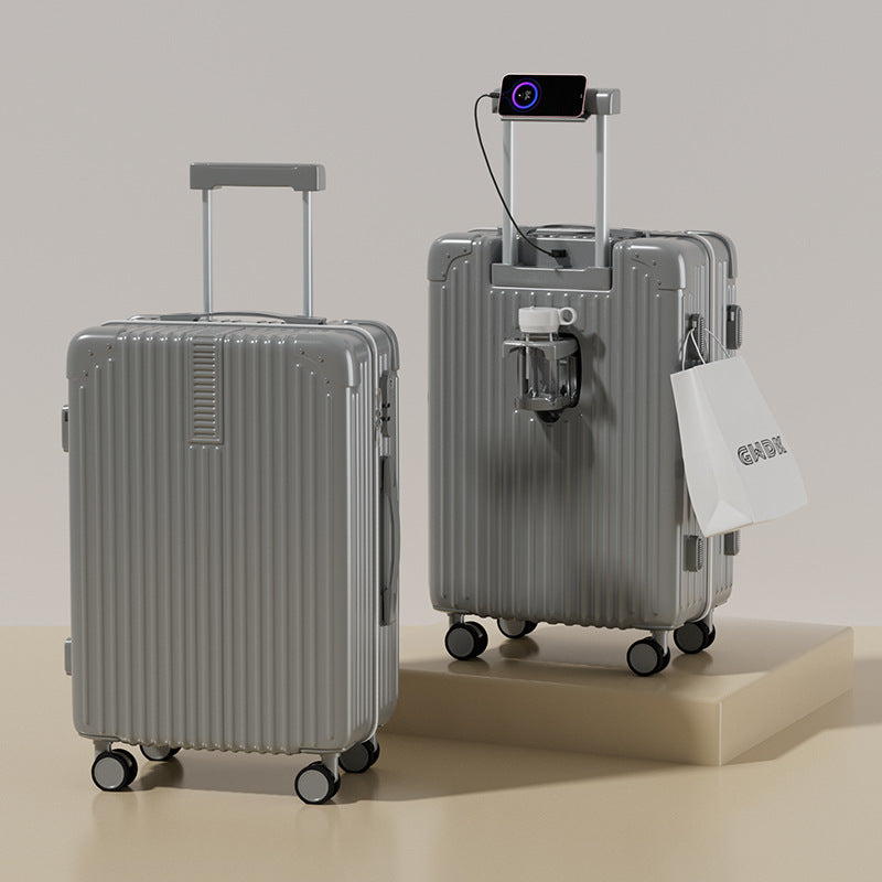 New multi-functional child and mother suitcase, large-capacity men's and women's trolley case, universal wheel password case, suitcase 20 inches