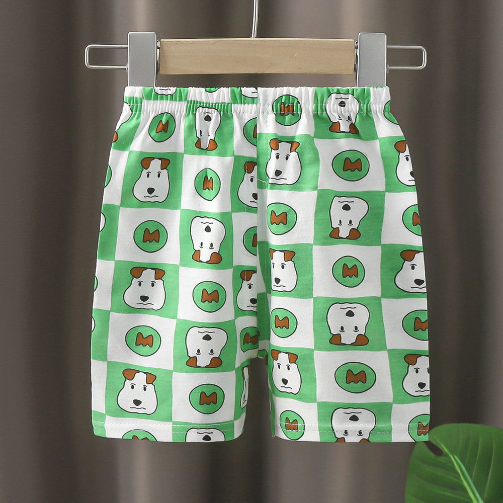Summer kids' pure cotton shorts, baby pants, boys' and girls' all-cotton casual pants, toddler and child's undershirts - dropshipping available