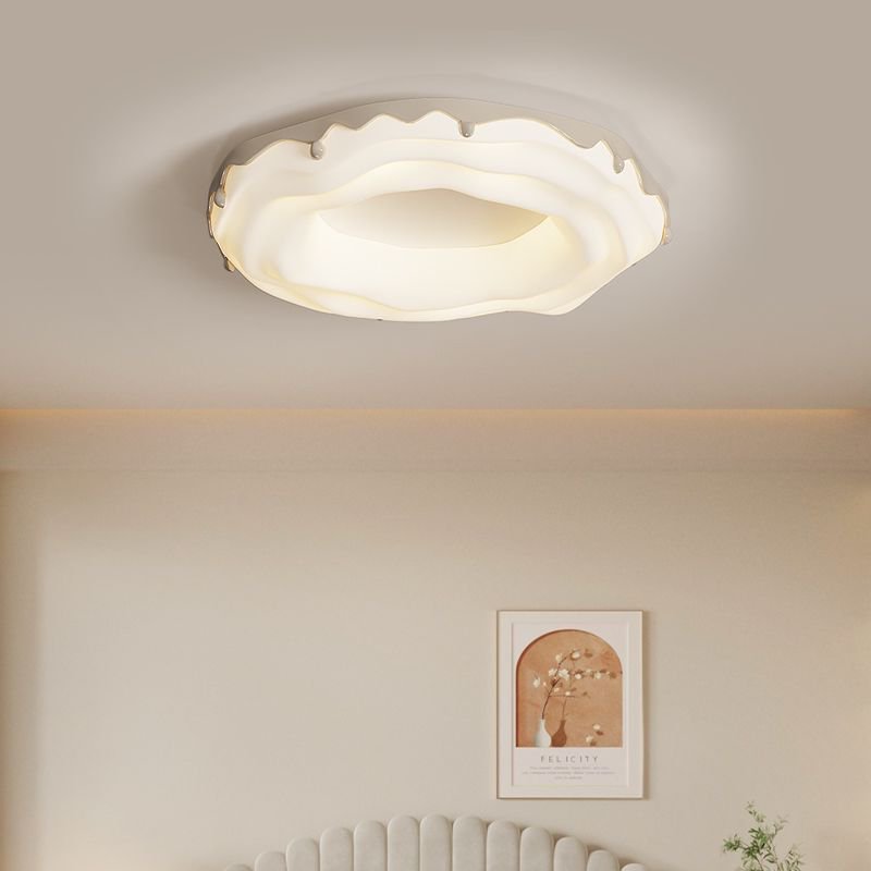 Cream Wind Cookie Bedroom Light Modern Simple Creative Children's Room Ceiling Light Full Spectrum Eye Protection Master Bedroom Lighting