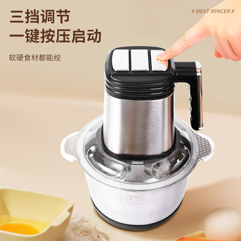 meat grinder small fully automatic meat grinder for home electric food supplement meat grinder multifunctional mixer cooking machine