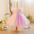 Girls' formal dresses, princess dresses for kids, first birthday flower girl dresses, holiday performance dresses,  little girl's tutu wedding dresses