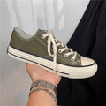 Canvas shoes for men, korean style, low-top, trendy, breathable, casual sneakers, versatile, fashionable shoes, student spring and summer styles, couple shoes for men