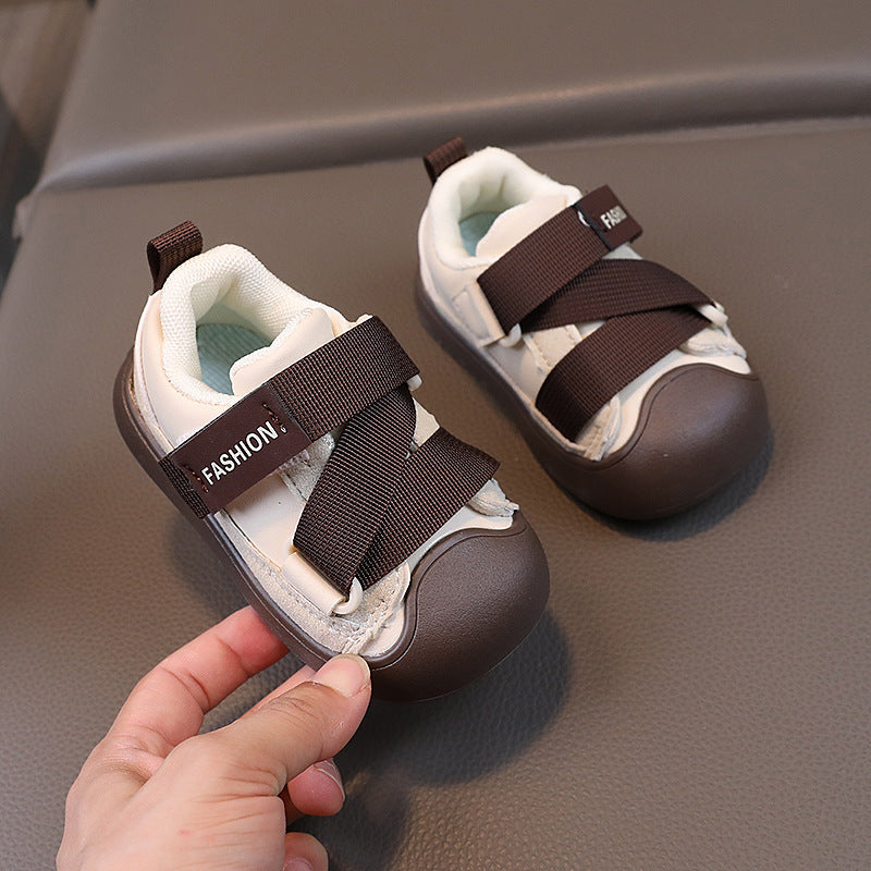 Clearance sale: kids' shoes - boys' soft-soled comfort sneakers & casual shoes, korean style fashion trendy girls' skate shoes