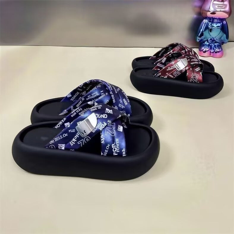 Women's summer sandals & slippers - 2026 new collection: versatile platform wedge sandals, casual beach flip-flops