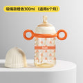 Bao hui baby training cup straw cup kids water bottle infant anti-choking leak-proof drinking cup children's straw bottle