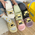 New arrivalcute cartoon dog poop feeling eva sandals thick soft bottom couple flip-flops all year roundoutwear slippers